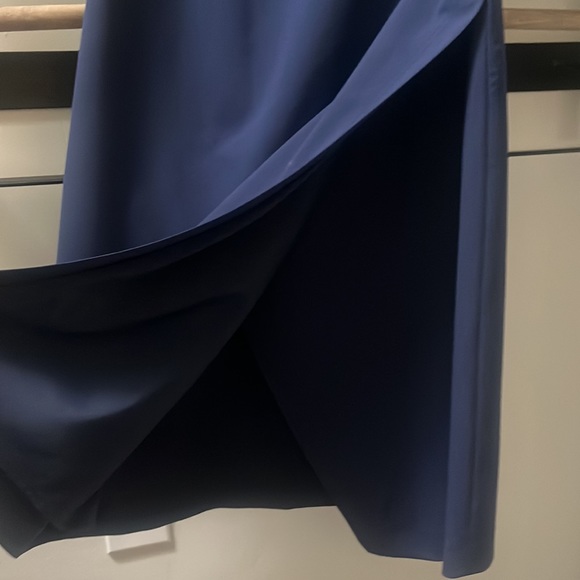 Theory lighter navy blue suiting dress - Picture 4 of 5